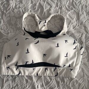 Oiselle sports bra in white size 34C